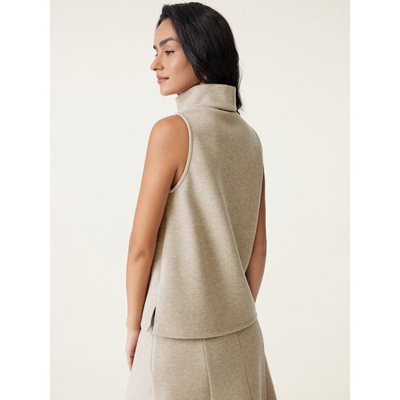 OGL BEST SELLER SET xs 2Pcs Set Split Hem Top & High Waisted Straight Leg Pant - Picture 4 of 10